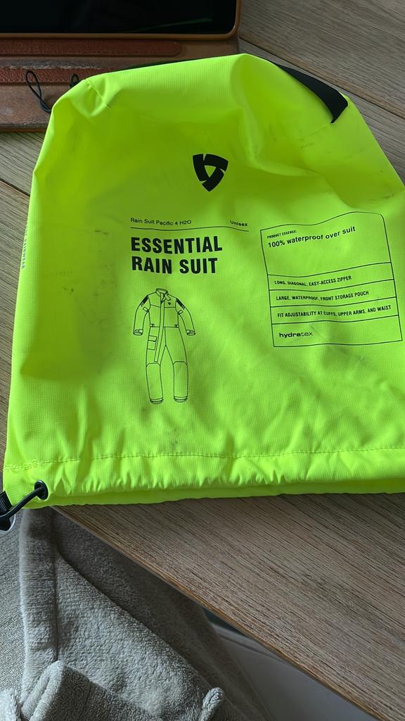 Regenpak, Ophalen, Nieuw zonder kaartje, Overall