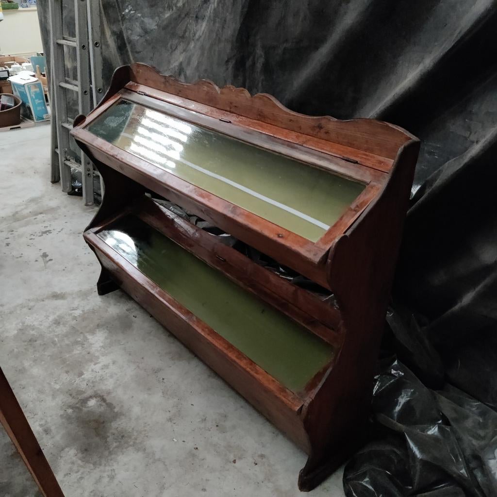 Antieke vitrine/ tentoonstellingskast, Maison & Meubles, Armoires | Secrétaires, Enlèvement