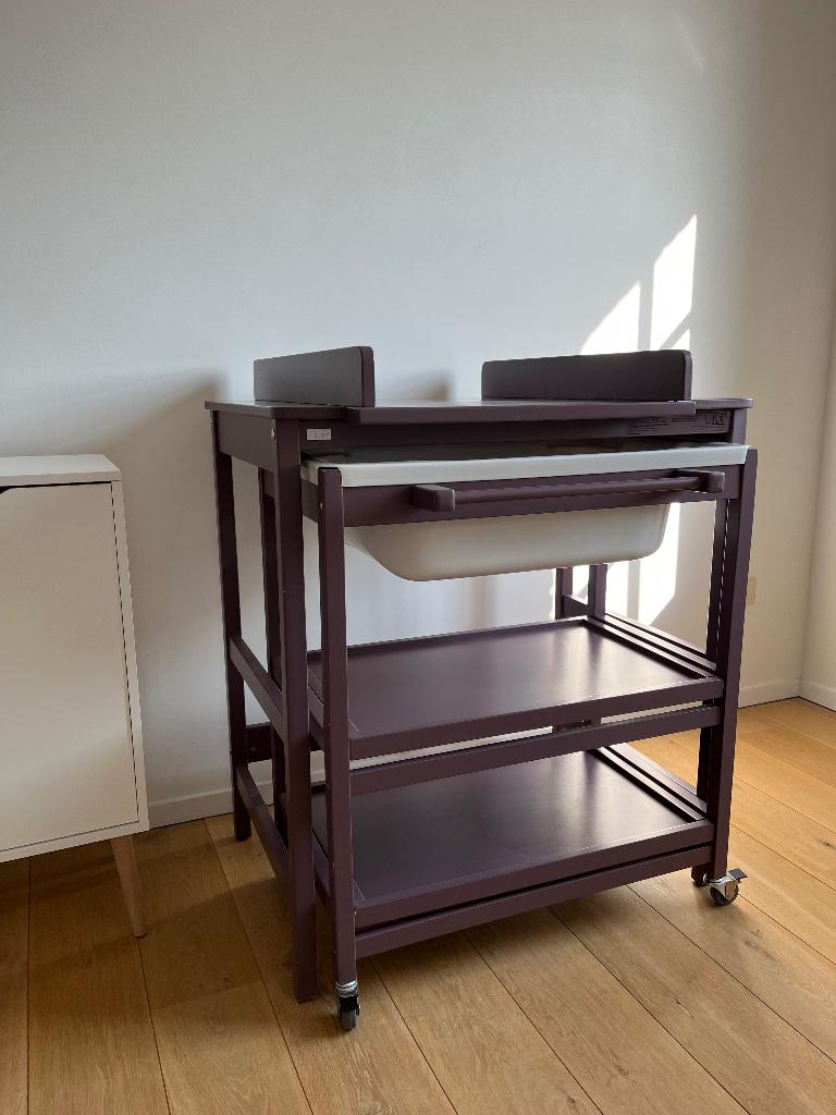 Luiertafel met bad Quax, Ophalen, Gebruikt, Badje