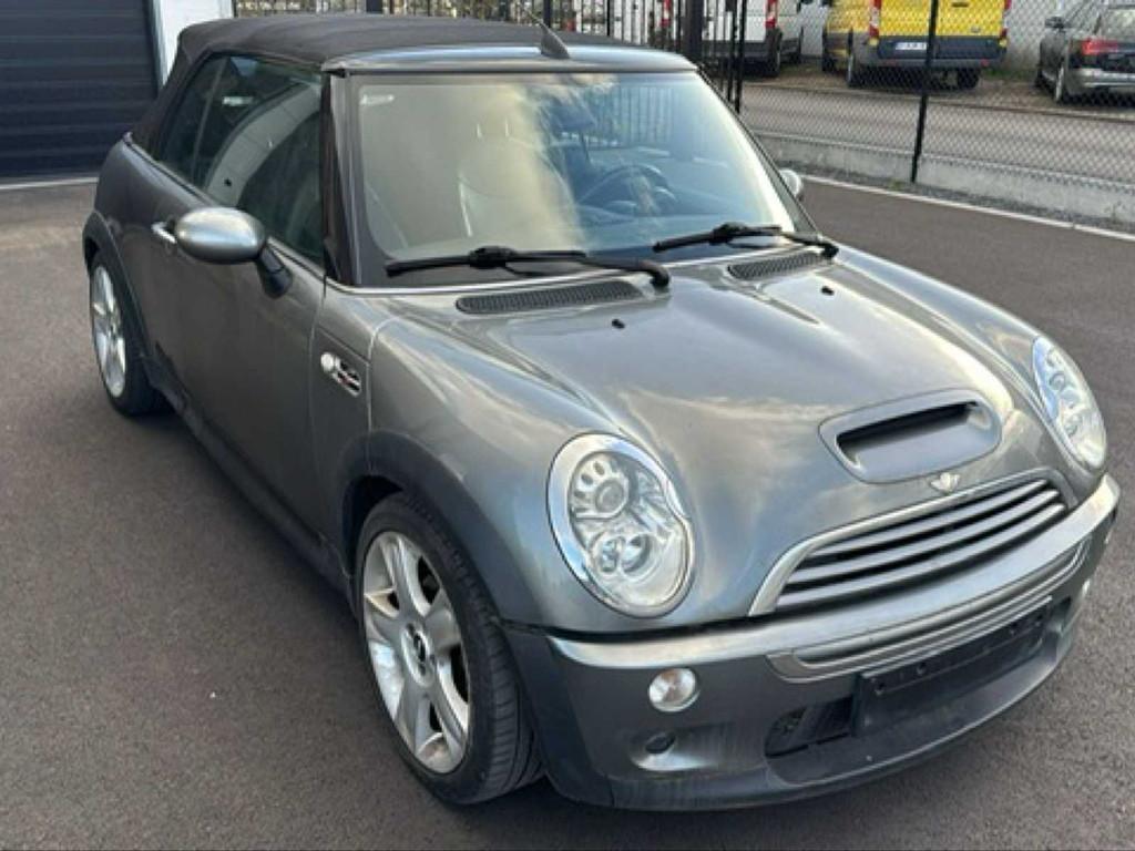 2006 Mini Cooper S Cabriolet, Auto's, Gebruikt, Bedrijf, Handgeschakeld, Overige carrosserie