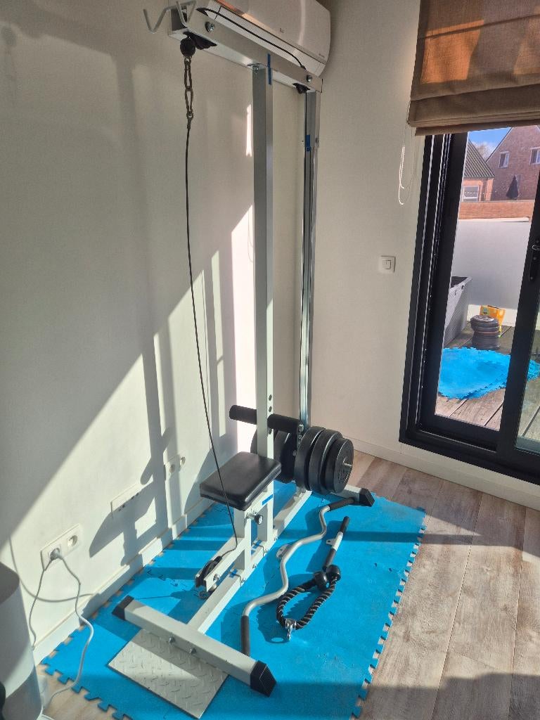 Pull down Gorilla 50kg extra (gym,fitness,sport), Sport en Fitness, Ophalen, Gebruikt, Benen, Overige typen