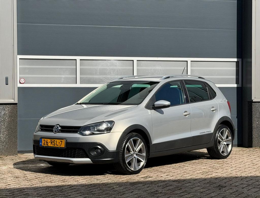Volkswagen Polo 1.4-16V Cross bj.2011 Navi|Trekh|Cc|Nap., Auto's, Electronic Stability Program (ESP), Handgeschakeld, Grijs, Stadsauto