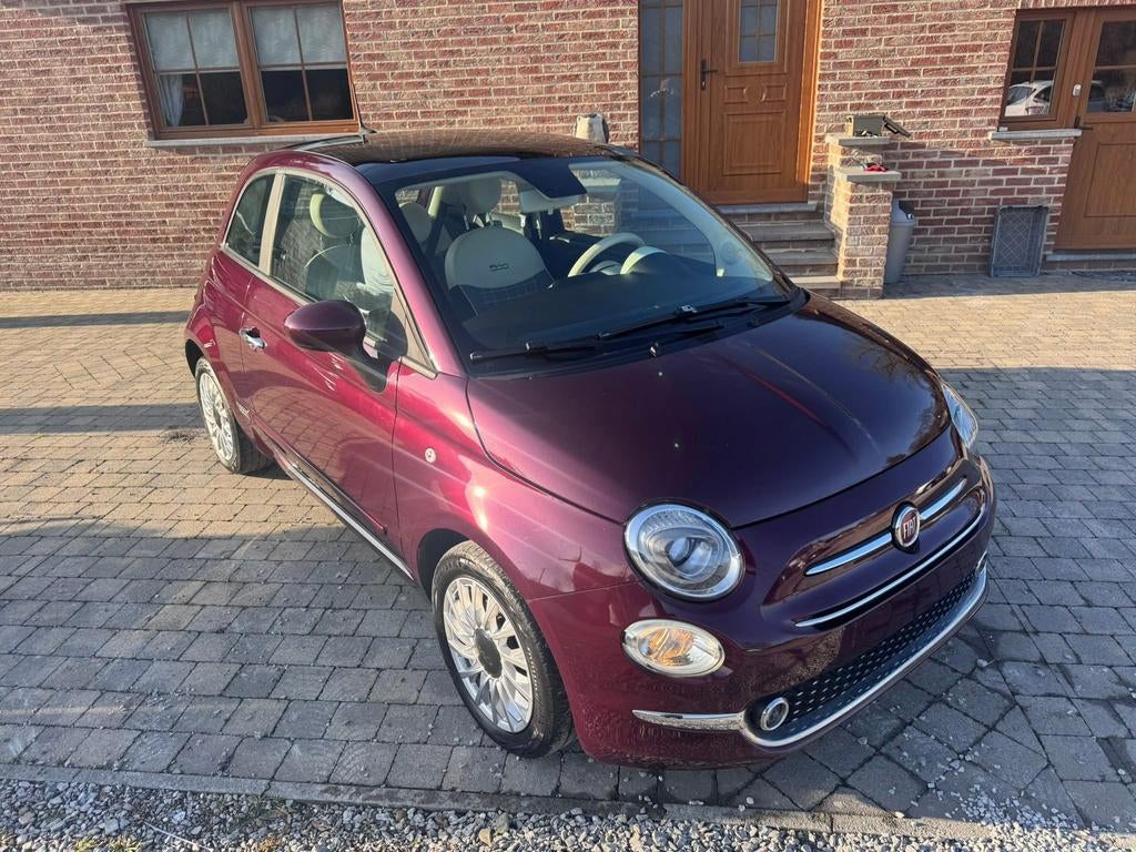 Fiat 500, Auto's, Fiat, Particulier, Panoramadak, Te koop, Benzine