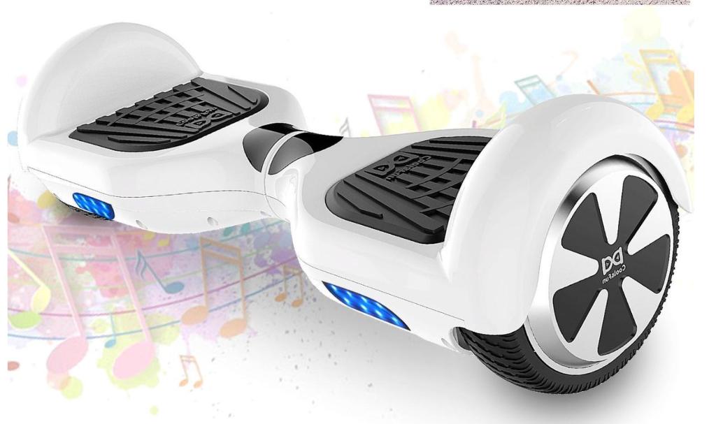 Hoverboard Cool & Fun 6,5inch wit/zwart, Ophalen, Gebruikt