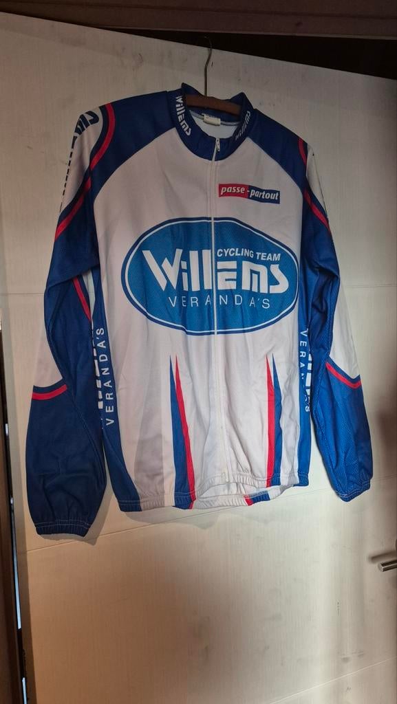 Willems verandas wielertrui, Fietsen en Brommers, Fietsaccessoires | Fietskleding, Ophalen, L