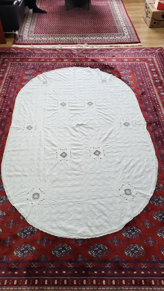 Vintage tafelkleed, Huis en Inrichting, Tafelkleden, Ophalen of Verzenden