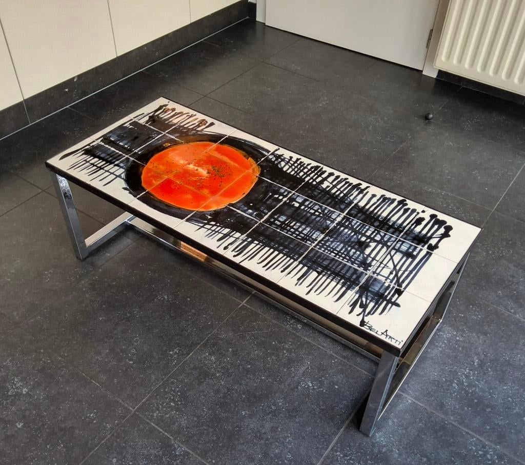 Belarti salontafel jaren 60/70, Ophalen