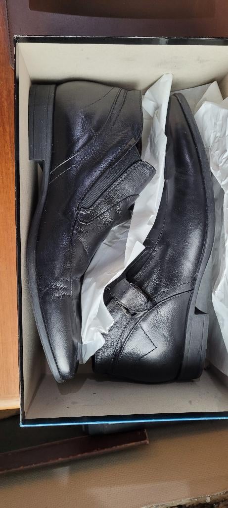 Chaussure cuir Nero Giardini pointure 45 quasi neuve, Enlèvement ou Envoi, Comme neuf, Nero Giardini, Chaussures à boucles