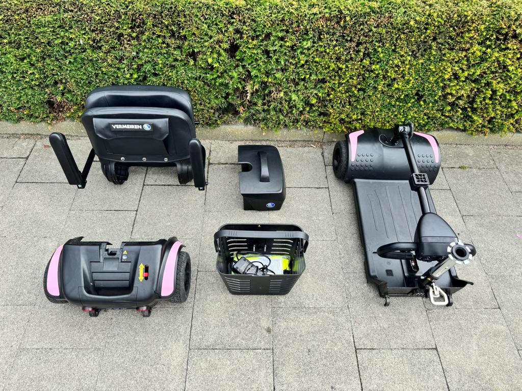 Vermeiren One Air Spring+ Opvouwbaar Scootmobiel | ALS NIEUW, Ophalen of Verzenden