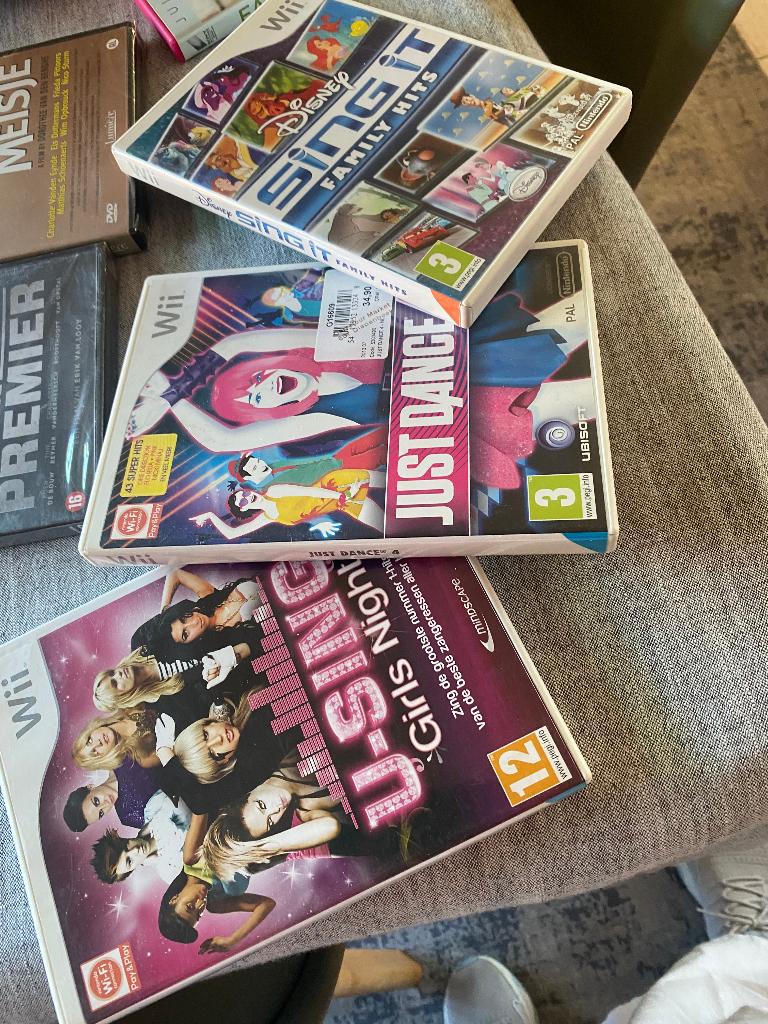 wii-spelletjes, Games en Spelcomputers, Games | Nintendo Wii, Ophalen, Gebruikt, Overige genres, Vanaf 7 jaar