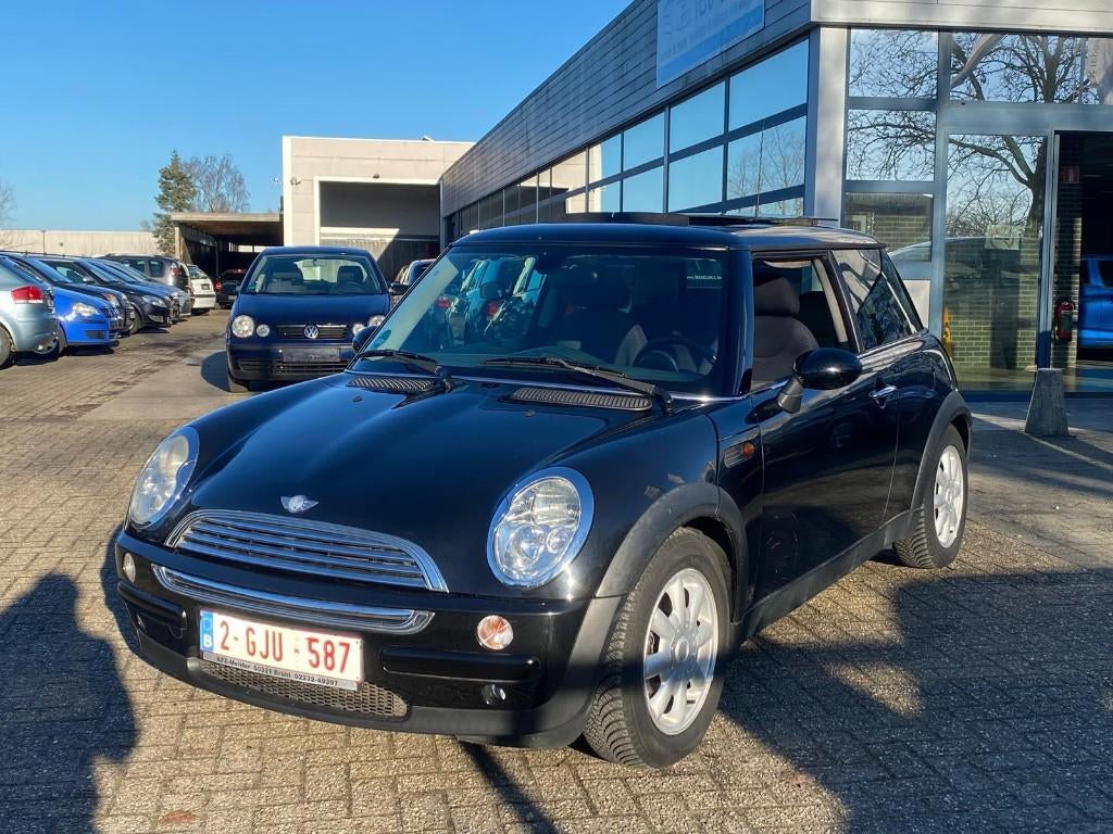 Mini Cooper met keuring verkoop en garantie, Autos, Mini, Argent ou Gris, Entreprise, Noir, 2 portes