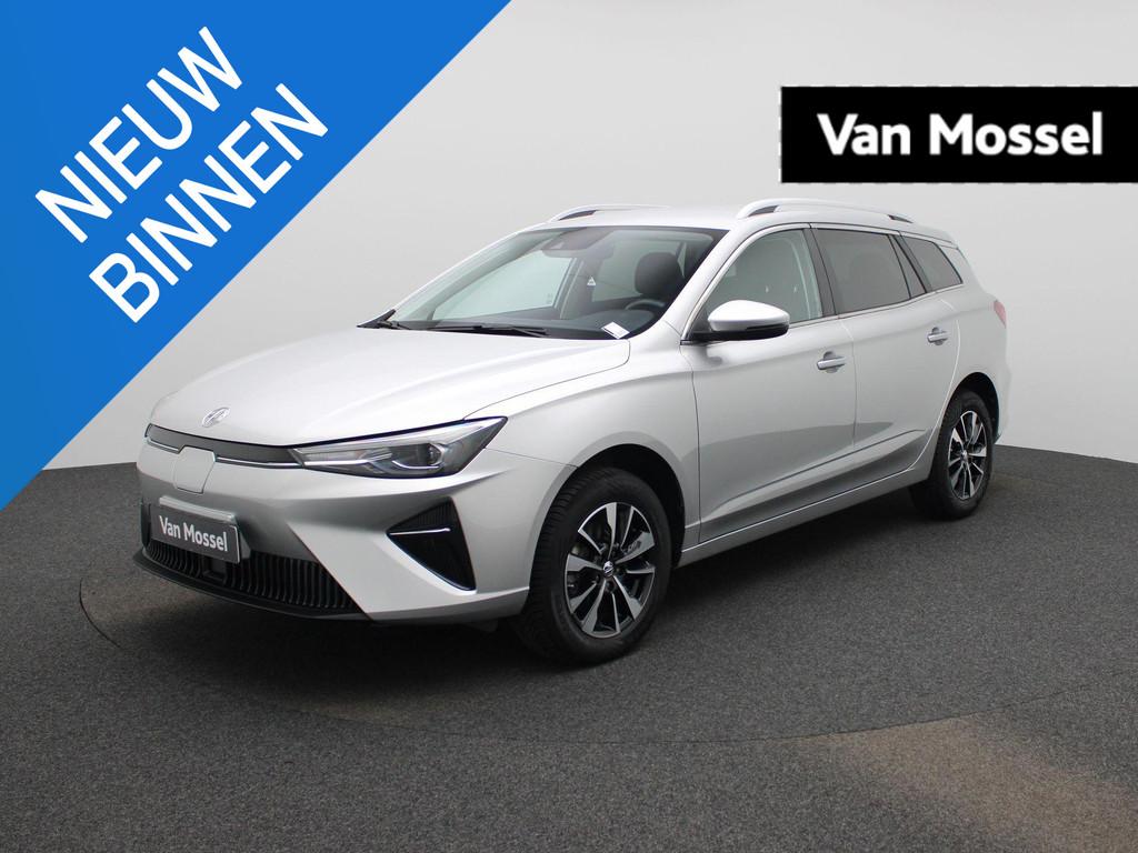 MG MG5 Electric Long Range Comfort 61 kWh LED | CARPLAY | CA, Auto's, MG, Stof, Gebruikt, Parkeersensor, 156 pk