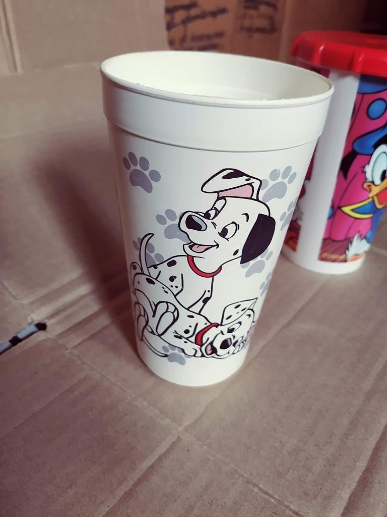 grote plastieken beker dalmatiens, Ophalen of Verzenden