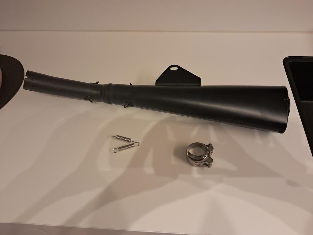 Uitlaat Honda Rebel 500, Ophalen