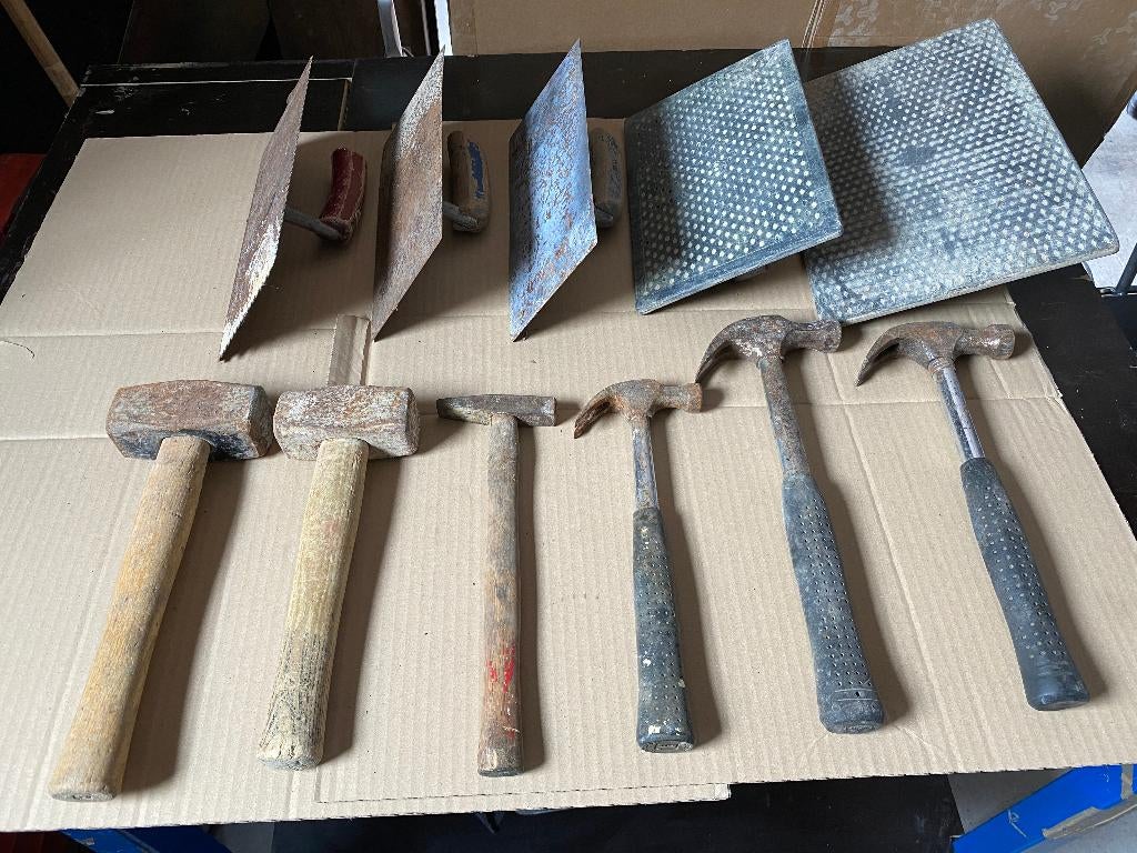 Lot vieux outils, Ophalen, Gebruikt