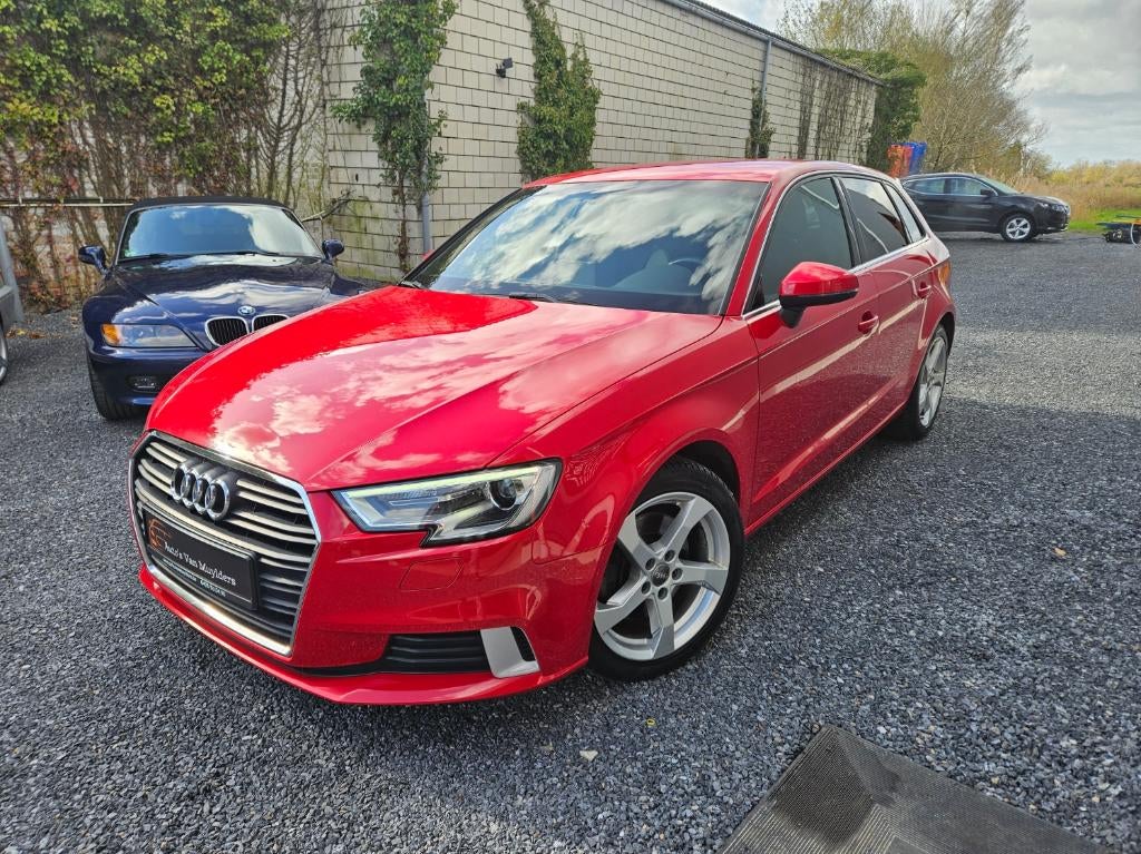 Audi A3 Sportback 2.0 TFSI 190PK 12 mois de garantie, Rouge, Achat, Entreprise, Entretenue par le concessionnaire