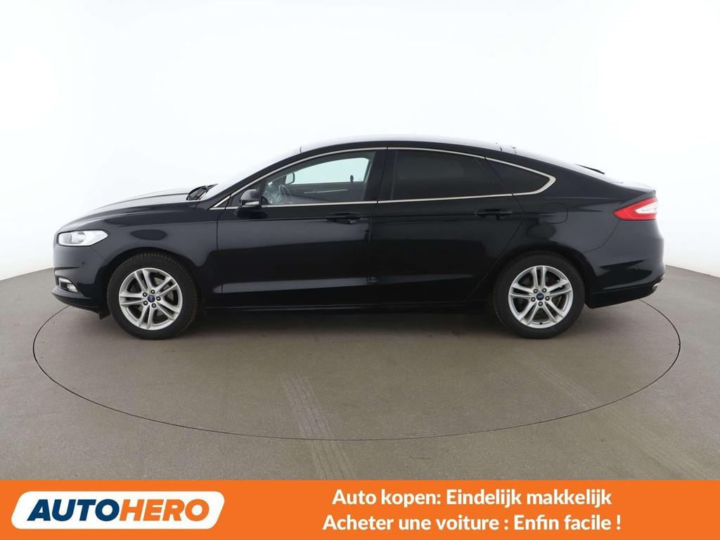 Ford Mondeo 2.0 TDCi Titanium (bj 2017, automaat), Auto's, Stof, Mondeo, Zwart, Electronic Stability Program (ESP)
