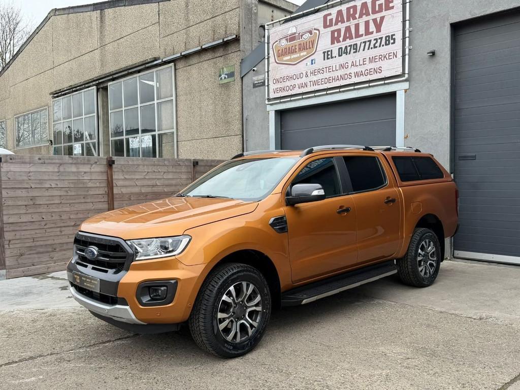 Ford Ranger Wildtrak Double Cab 4x4 €26.000 Excl btw 3,5TO, Autos, Camionnettes & Utilitaires, Cuir, Détection des panneaux routiers