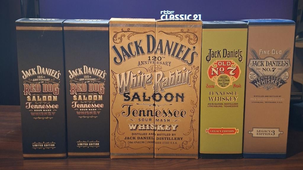 Jack Daniel's White Rabbit Red Dog Legacy (avec Boîte), Collections, Enlèvement, Neuf