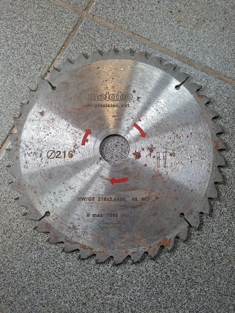 Lame de scie circulaire, Bricolage & Construction, Enlèvement, Neuf, Scie circulaire, Metabo