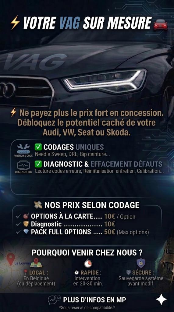 Codage VAG et Diagnostic, Auto diversen, Autogereedschap, Nieuw, Ophalen