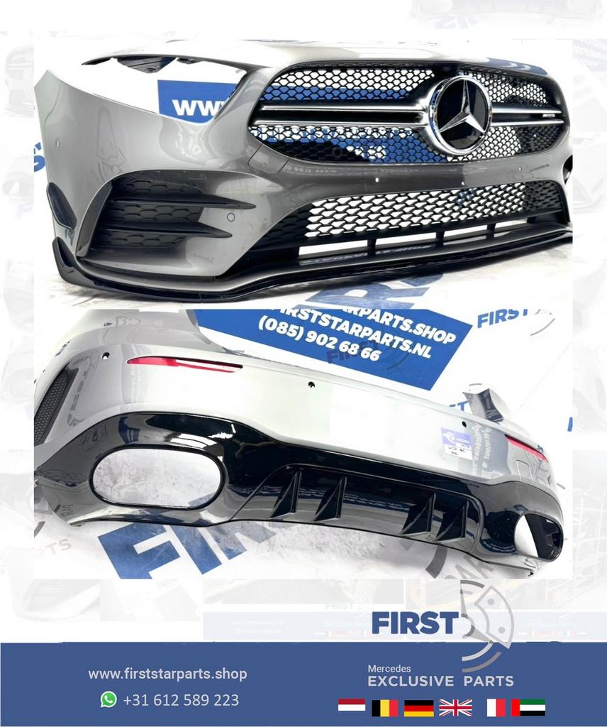 BUMPERS W177 A KLASSE A35 AMG PAKKET AERO BUMPER SET Origine, Utilisé, -, Arrière, -
