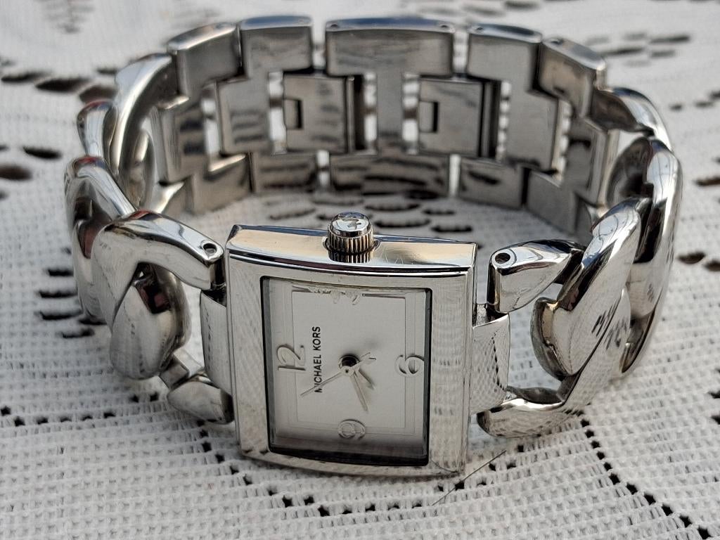 Michael Kors horloge, Handtassen en Accessoires, Horloges | Dames, Overige merken, Staal, Staal, Verzenden