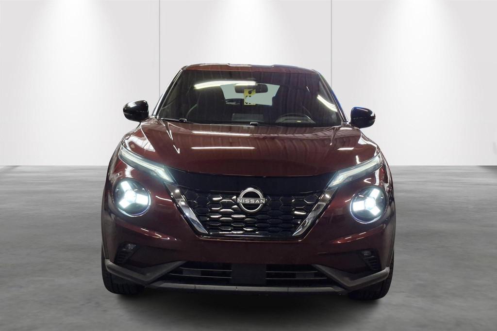 Nissan Juke Hybrid-AUT-Cam-Carplay-Airco-Sensoren, Auto's, Stof, 5 zetels, 5 deurs, Hybride Elektrisch/Benzine