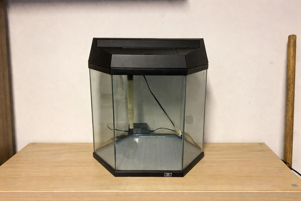 Aquarium pour petit poisson ou crevette, Enlèvement, Utilisé, Aquarium vide