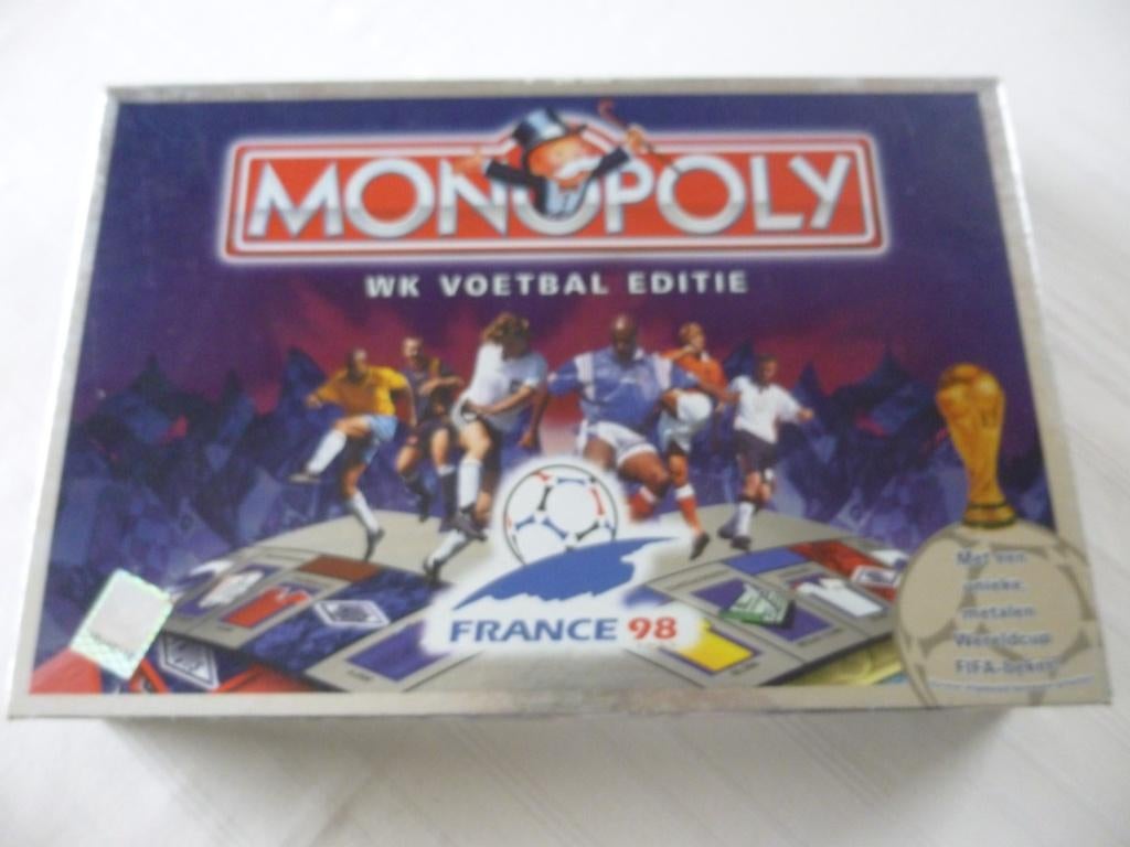 Monopoly WK Voetbal Editie France 98, Enlèvement ou Envoi