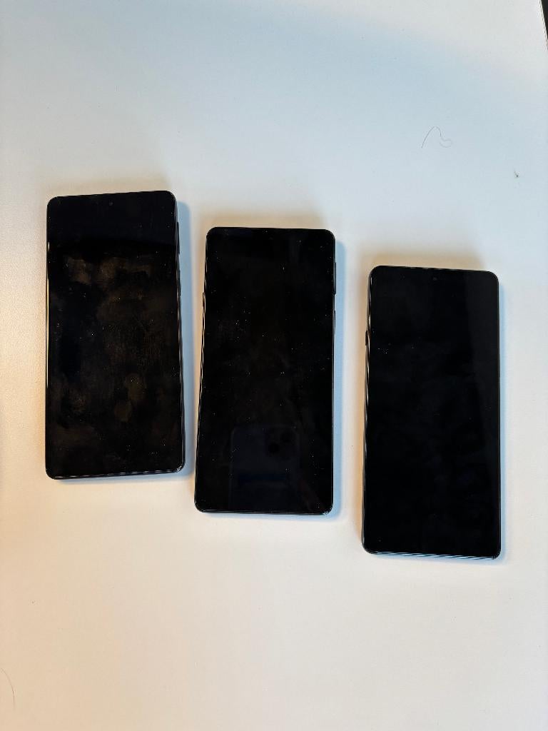 Motorola Edge 20 (Model XT2143-1) ultrapixel 108mp (3 stuks), Gebruikt, Zwart, Touchscreen, Ophalen of Verzenden