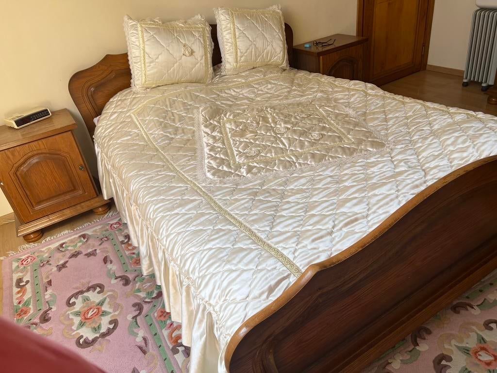 Belle chambre a coucher en chene, Maison & Meubles, Chambre à coucher | Chambres à coucher complètes, Enlèvement ou Envoi, Comme neuf