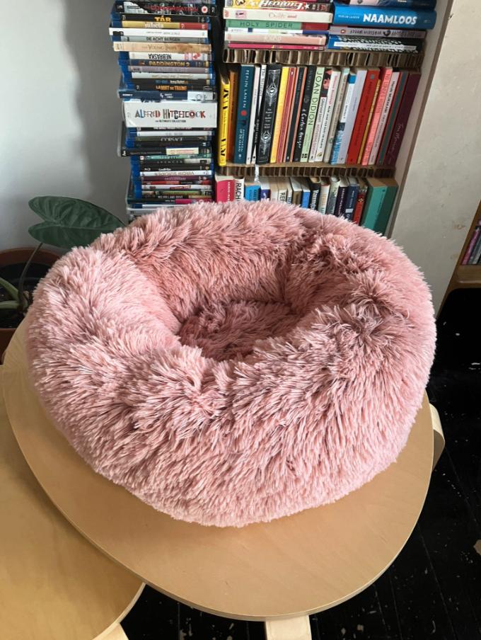 Roze katten/hondenmand, Dieren en Toebehoren, Ophalen of Verzenden, Zo goed als nieuw