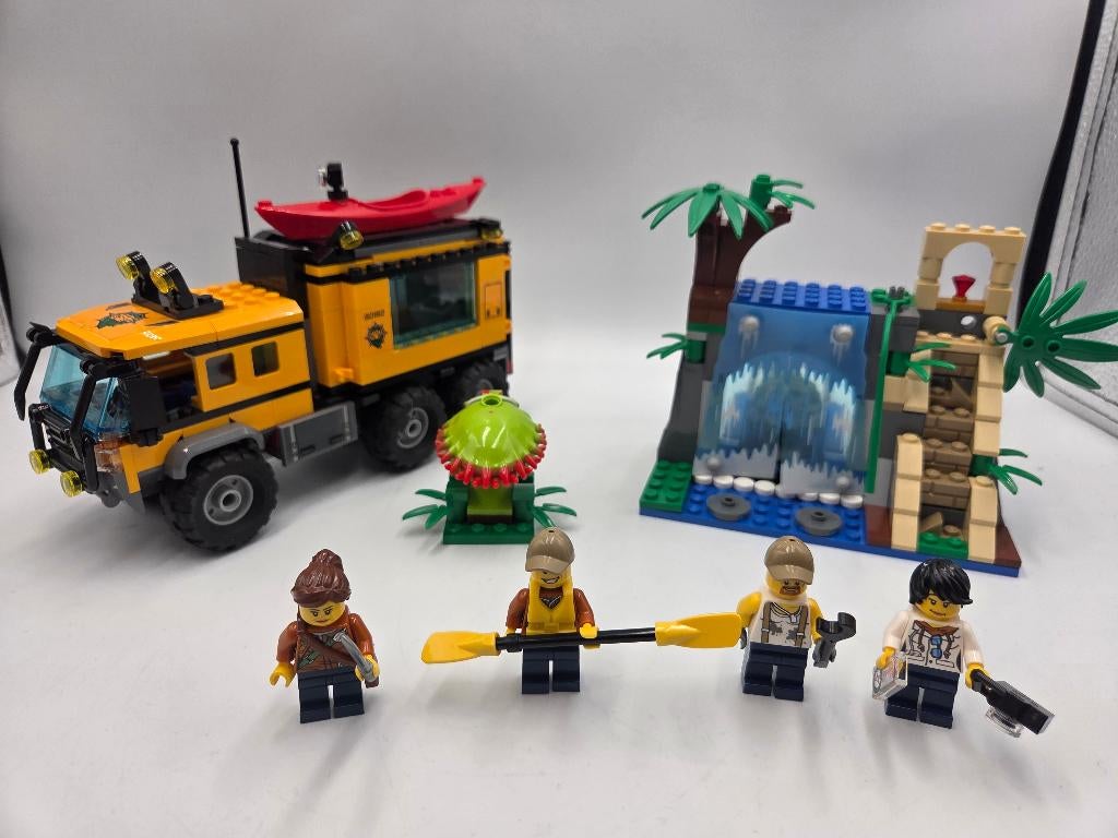 LEGO City 60160 Jungle Mobile Lab, Enlèvement, Comme neuf, Ensemble complet, Lego