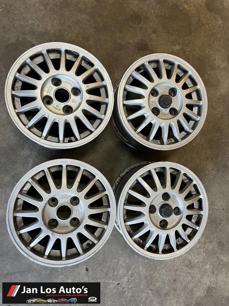 Audi 80 90 Coupe B2 B3 Velgen Ronal R8 6x14, Auto-onderdelen, Banden en Velgen, 14 inch, Gebruikt, Velg(en), -