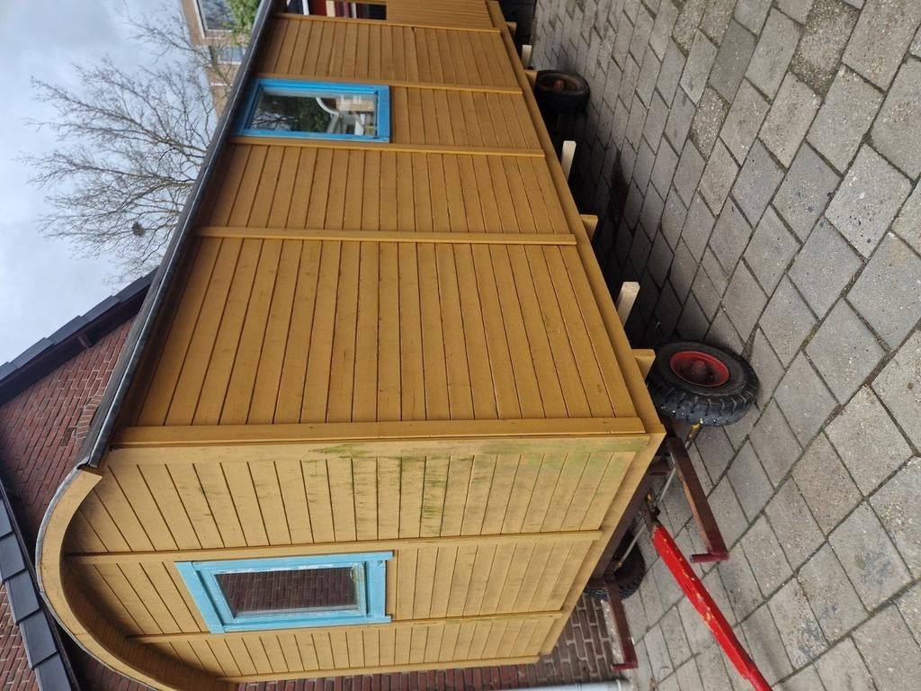 Pipowagen 5meter lang en 240 breed, Ophalen of Verzenden