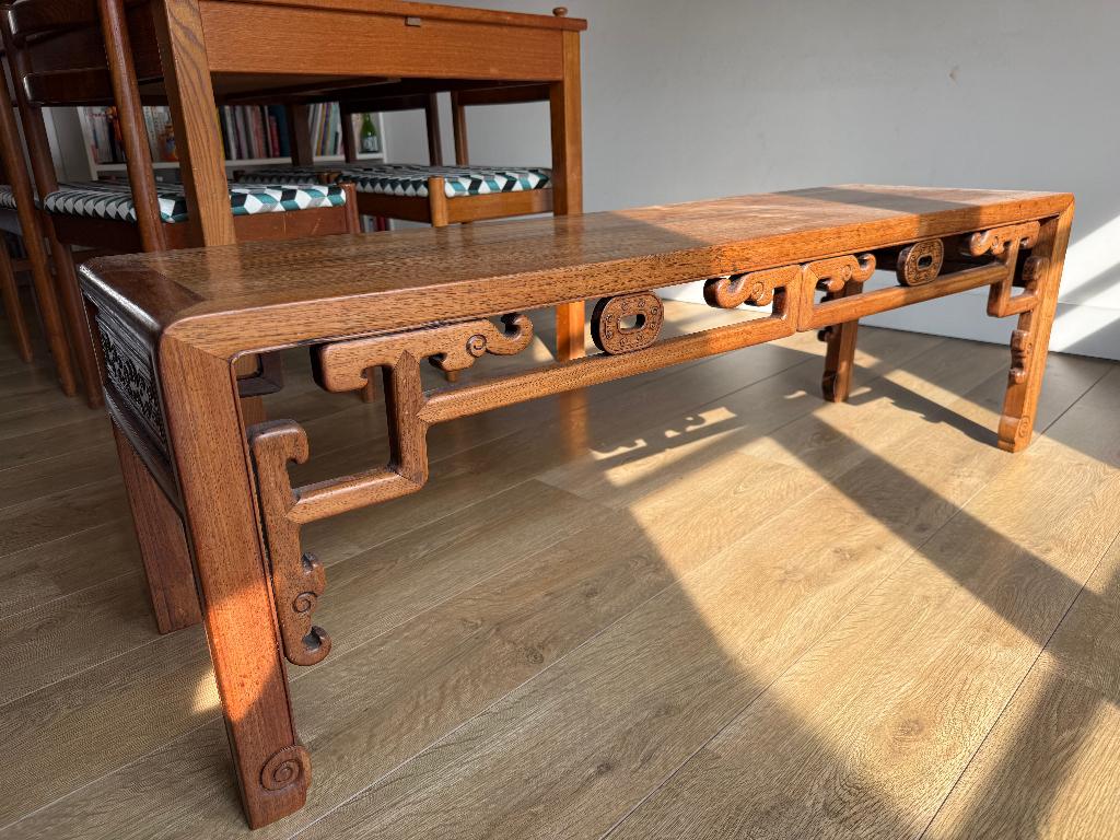 table basse rectangulaire, Maison & Meubles, 100 à 150 cm, Moins de 50 cm, Enlèvement, Utilisé