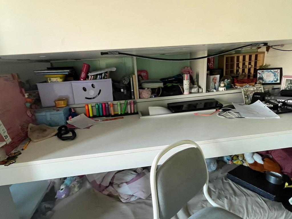 Hoogslaper met bureau, Kinderen en Baby's, Kinderkamer | Stapelbedden en Hoogslapers, Ophalen, Gebruikt, Hoogslaper