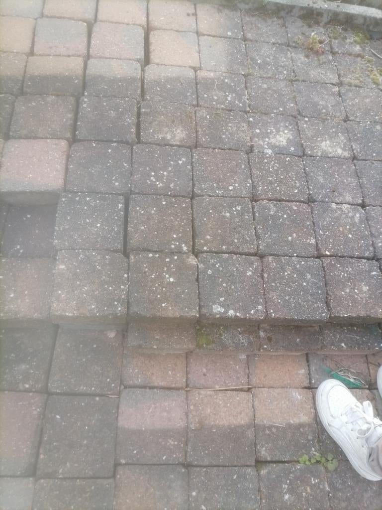 16 m2 klinkers, Tuin en Terras, Tegels en Klinkers, Ophalen of Verzenden, Zo goed als nieuw, Klinkers