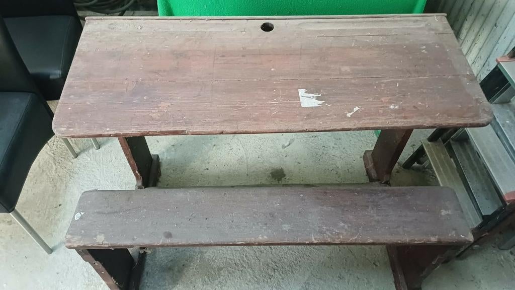 Oude lessenaar, Enlèvement, Utilisé, Bois