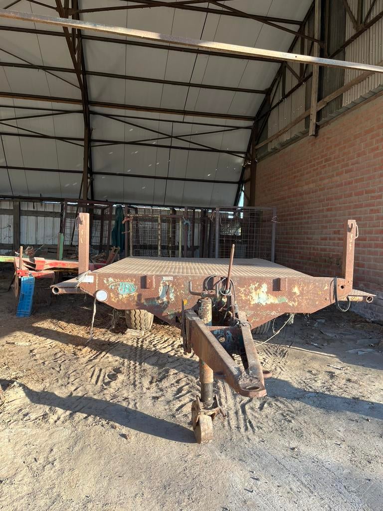 Platte kar, Ophalen, Transport