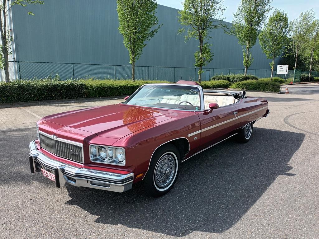 Chevrolet Caprice cabriolet 1975, Autos, Rouge, Achat, 2 portes, Automatique