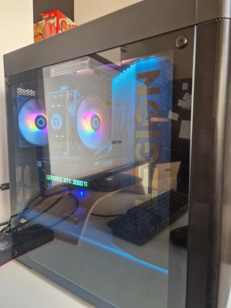 Legion T7 i9, 64GB DDR5, RTX 3080 Ti, 2TB SSD, Enlèvement, 64 GB ou plus, Lenovo, SSD