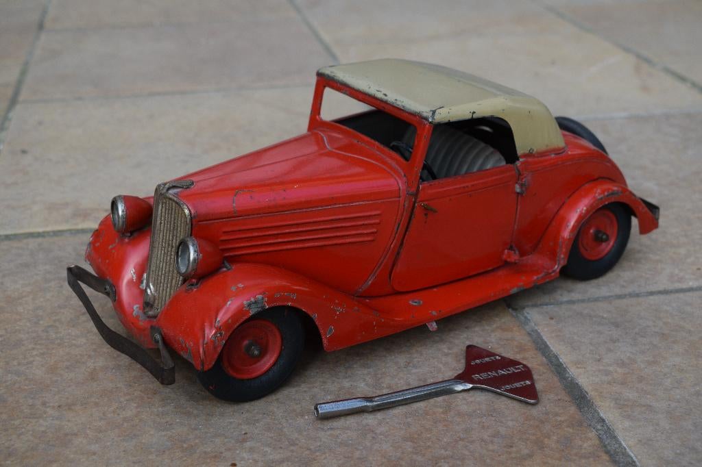 rare ancien jouet tole CIJ 1934 Renault vivasport auto, Antiquités & Art, Antiquités | Jouets, Enlèvement ou Envoi