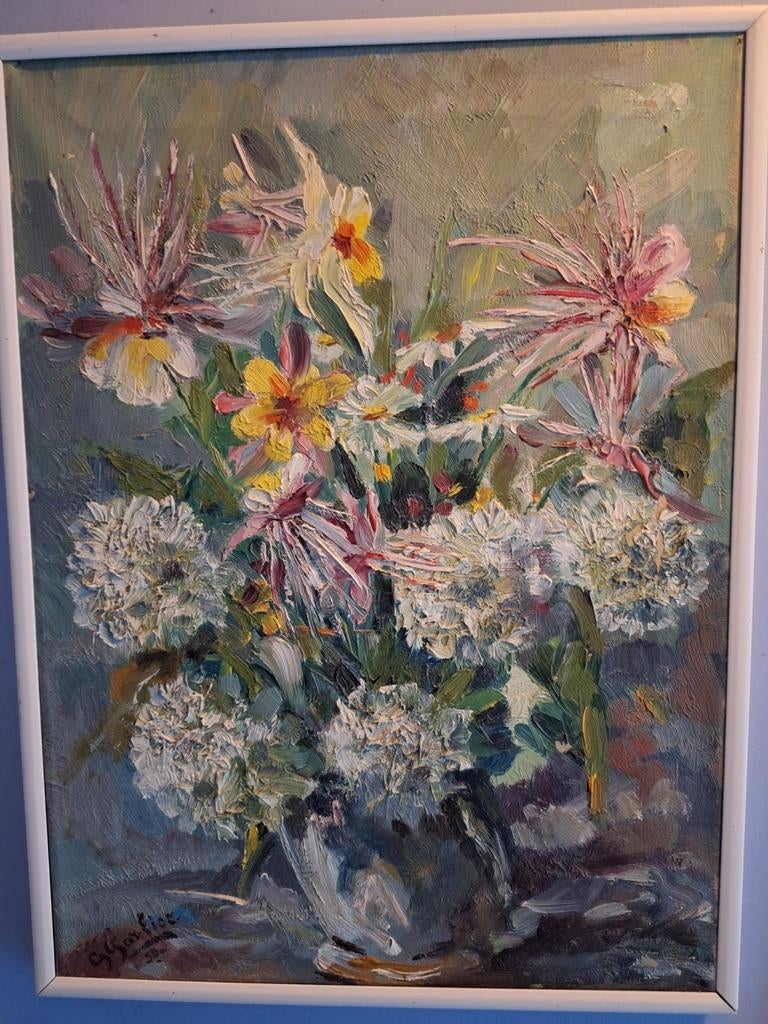 Huile sur toile, auteur connu, Antiquités & Art, Enlèvement ou Envoi