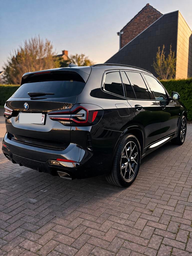 BMW X3, Auto's, BMW, Euro 6, Zwart, Leder, Particulier