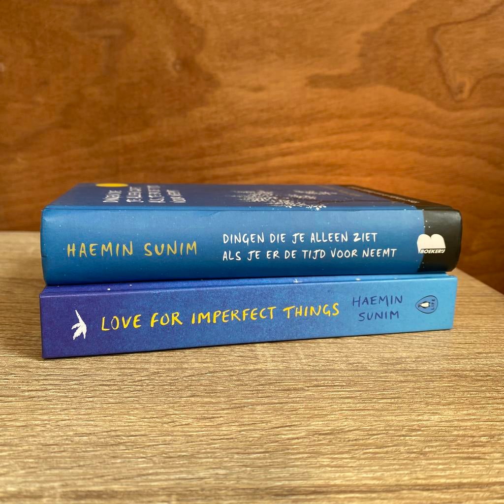 2 livres d'auto-assistance de Haemin Sunim, Livres, Neuf, Enlèvement ou Envoi, Haemin Sunim, Autres sujets/thèmes