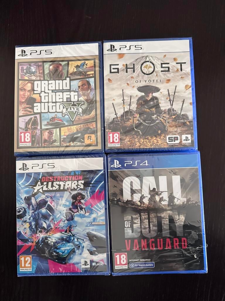 Spelletjes ps5 nieuw, Games en Spelcomputers, Games | Sony PlayStation 5, Ophalen, Nieuw