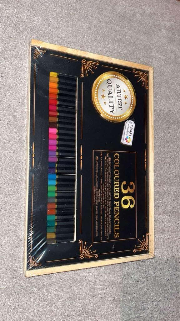 Teken/kleur potloden, Hobby en Vrije tijd, Tekenen, Ophalen, Nieuw