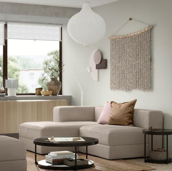 Mooie chaise longue - zitbank (beige) - zo goed als nieuw!, Ophalen, 150 tot 200 cm, Tweepersoons, Zo goed als nieuw